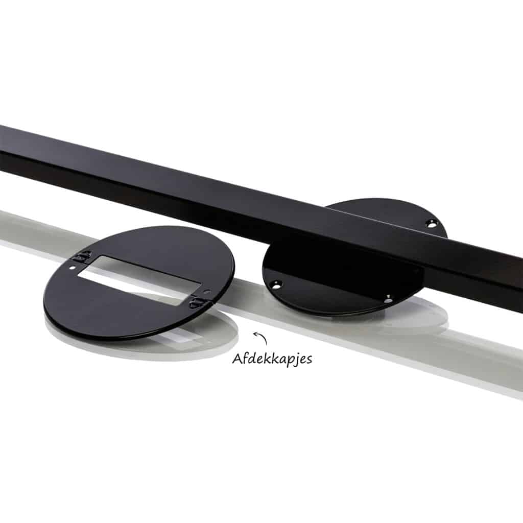 productfoto Lightswing met afdekkapjes zwart