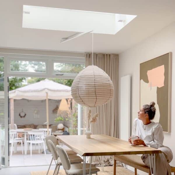 Lightswing onder eendakraam