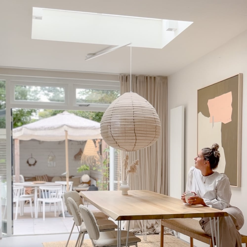 Lightswing onder eendakraam