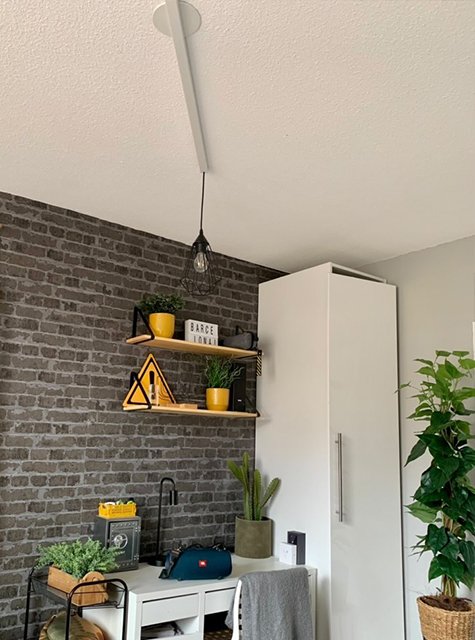 Lightswing Single mat wit boven bureau